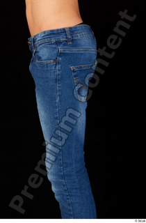 Matthew blue jeans casual dressed thigh 0003.jpg